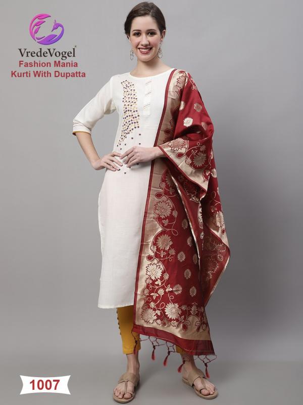 VredeVogel Fashion Mania Cotton Exclusive Designer Readymade Suit